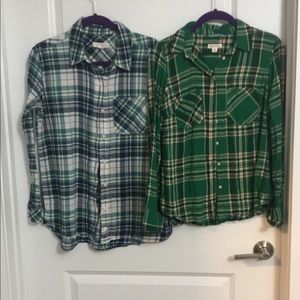 Plaid Button Down